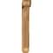 Ekena Millwork Traditional Craftsman Rough Sawn Bracket w/ Offset Brace, Western Red Cedar, 6"W x 36"D x 40"H BKT0604X36X40TRA04RWR - alternate 3